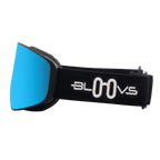 Performance Ski and Snow Goggles ASPEN MATTE BLACK BLUE Bloovs Eyewear
