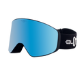 Performance Ski and Snow Goggles ASPEN MATTE BLACK BLUE Bloovs Eyewear
