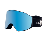Performance Ski and Snow Goggles ASPEN MATTE BLACK BLUE Bloovs Eyewear