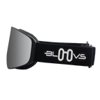 Performance Ski and Snow Goggles ASPEN MATTE BLACK SILVER Bloovs Eyewear