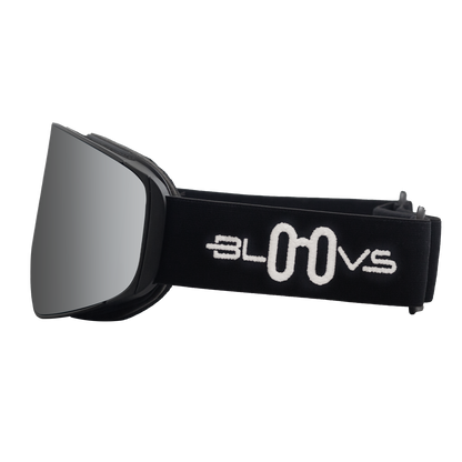 Performance Ski and Snow Goggles ASPEN MATTE BLACK SILVER Bloovs Eyewear
