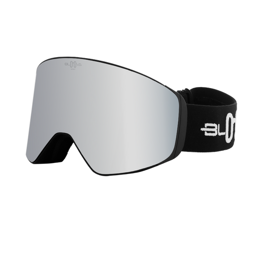 Performance Ski and Snow Goggles ASPEN MATTE BLACK SILVER Bloovs Eyewear