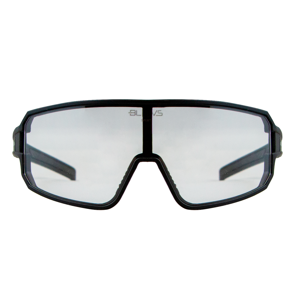Performance Sport Sunglasses KONA MATTE BLACK PHOTOCHROMIC Bloovs Eyewear