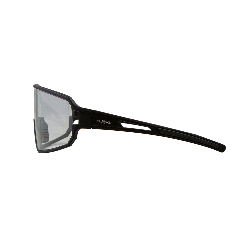 Performance Sport Sunglasses KONA MATTE BLACK PHOTOCHROMIC Bloovs Eyewear