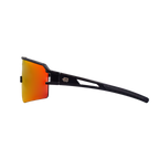 Performance Sport Sunglasses FLANDES MATTE BLACK RED Bloovs Eyewear