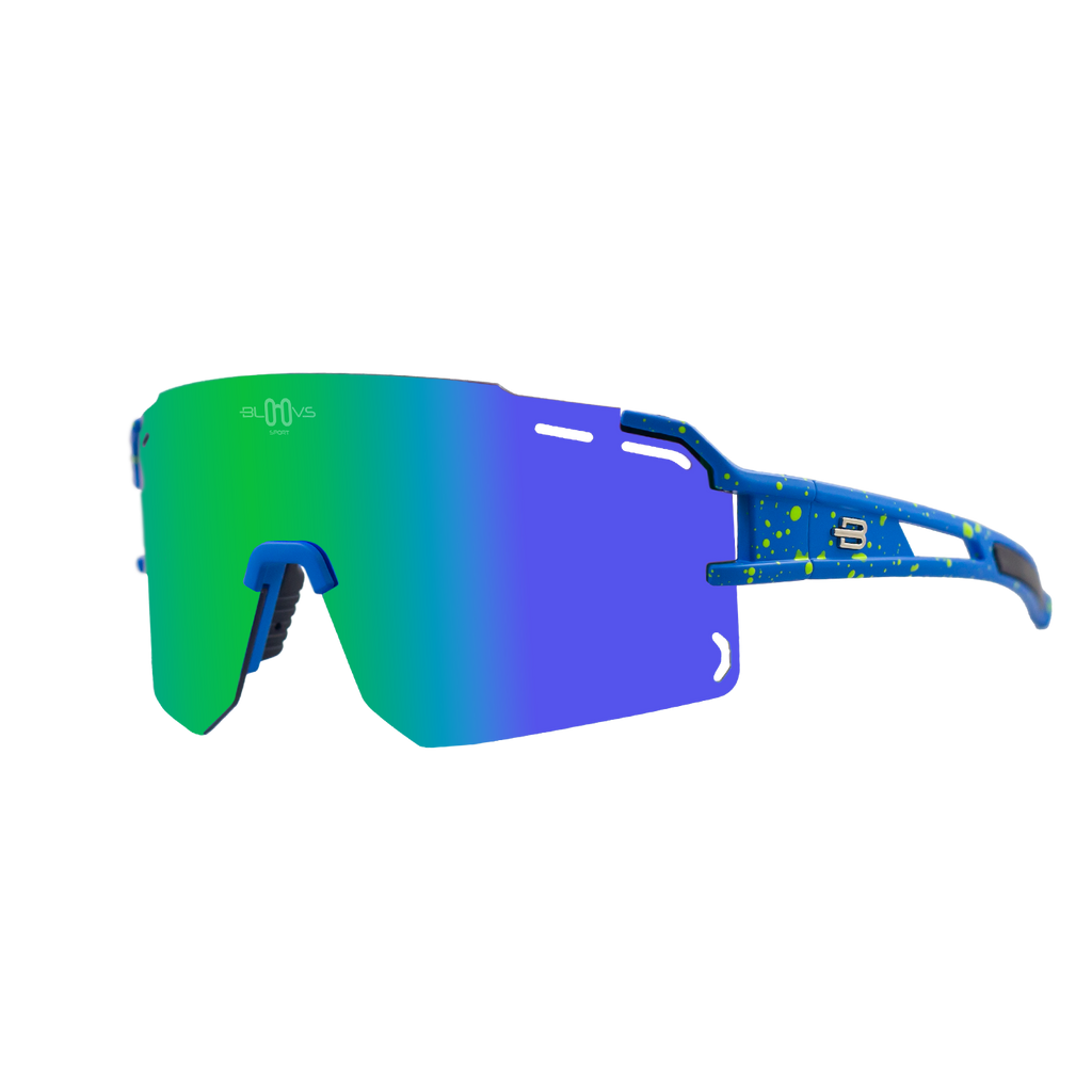 Performance Sport Sunglasses TROMSO DARK BLUE DROP Bloovs Eyewear