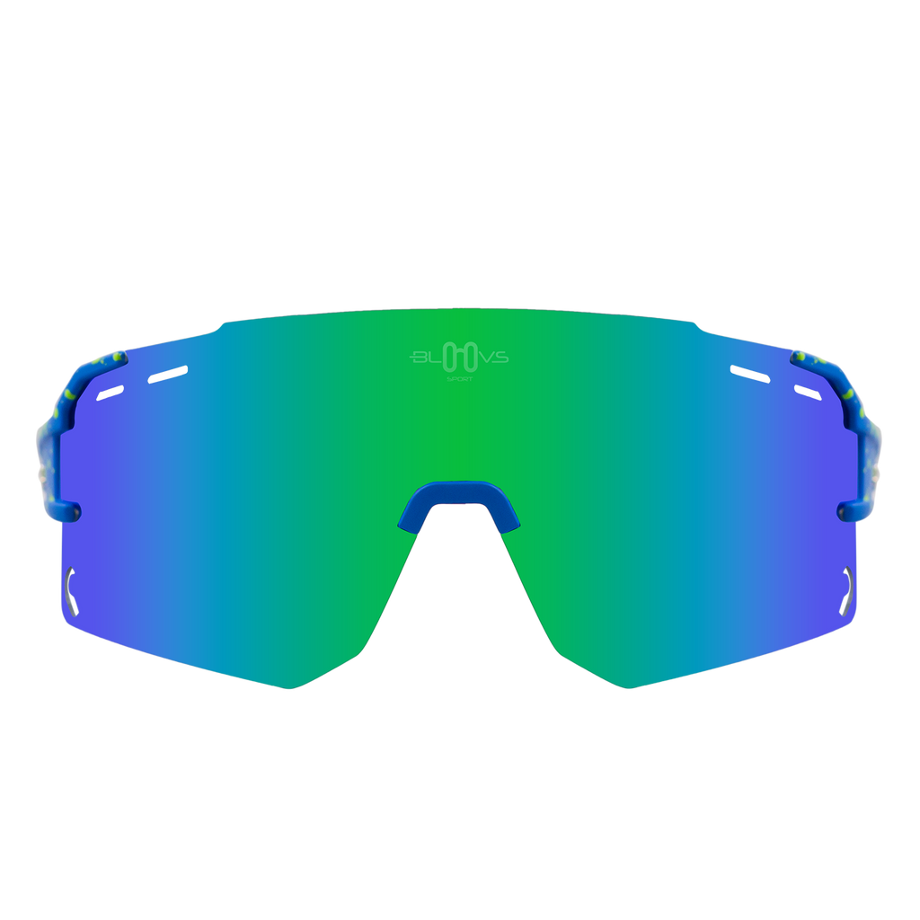 Performance Sport Sunglasses TROMSO DARK BLUE DROP Bloovs Eyewear