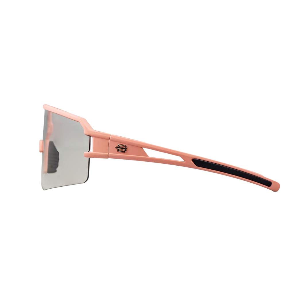 Performance Sport Sunglasses FLANDES MATTE PINK PHOTOCHROMIC Bloovs Eyewear