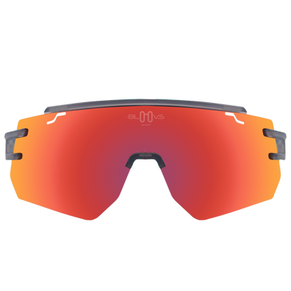 Performance Sport Sunglasses GALIBIER CRYSTAL GRAY RED MODEL Bloovs Sport