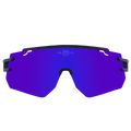 Performance Sport Sunglasses GALIBIER MATTE BLACK BLUE MODEL Bloovs Sport