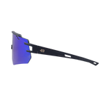 Performance Sport Sunglasses GALIBIER MATTE BLACK BLUE MODEL Bloovs Sport