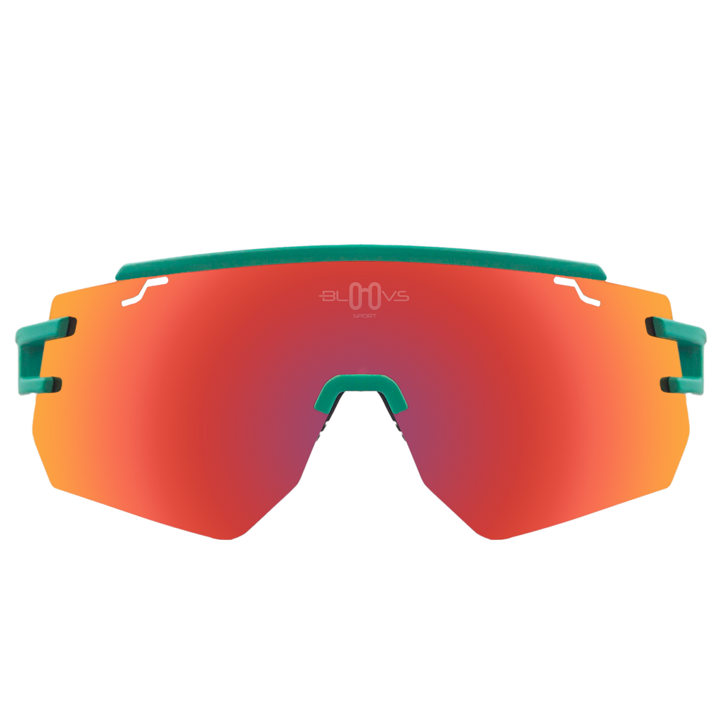 Performance Sport Sunglasses GALIBIER LOW GREEN RED MODEL Bloovs Sport