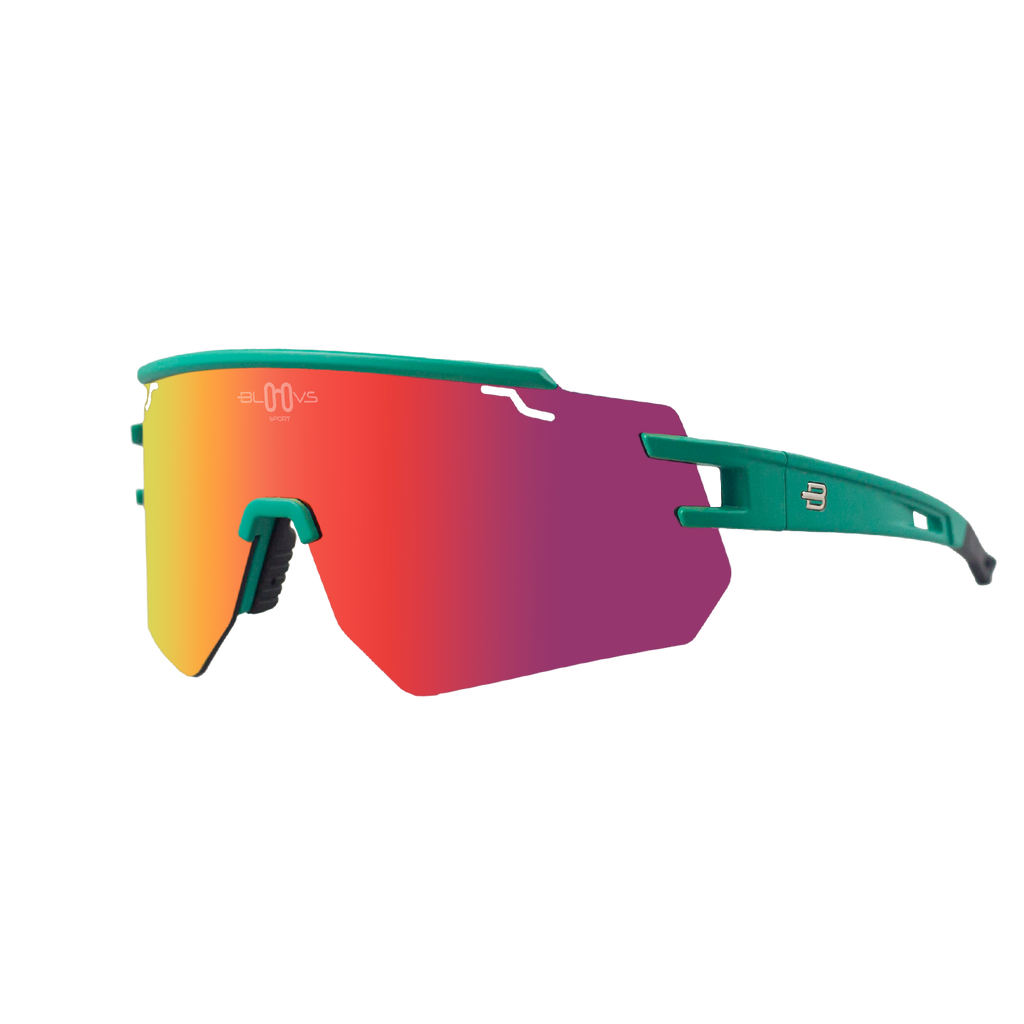 Performance Sport Sunglasses GALIBIER LOW GREEN RED MODEL Bloovs Sport