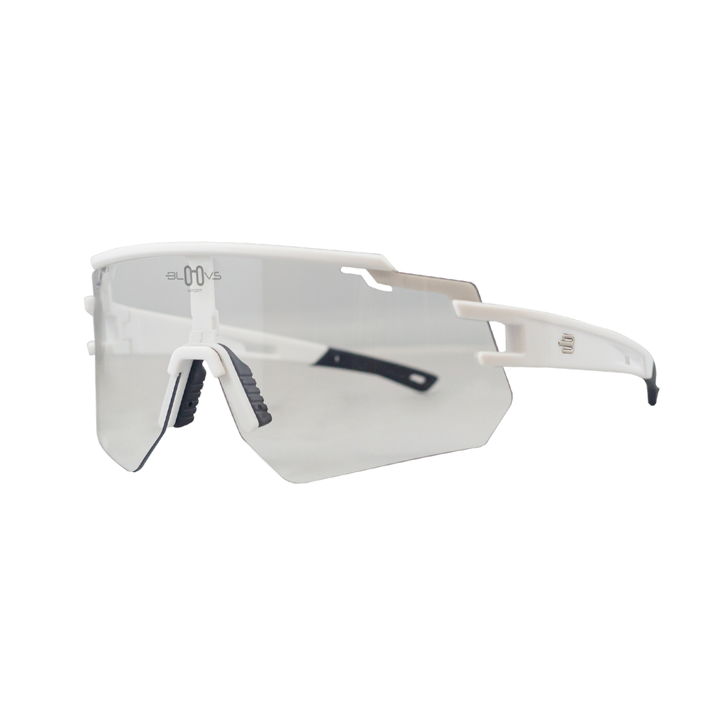 Performance Sport Sunglasses Photochromic GALIBIER MATTE WHITE Bloovs Sport