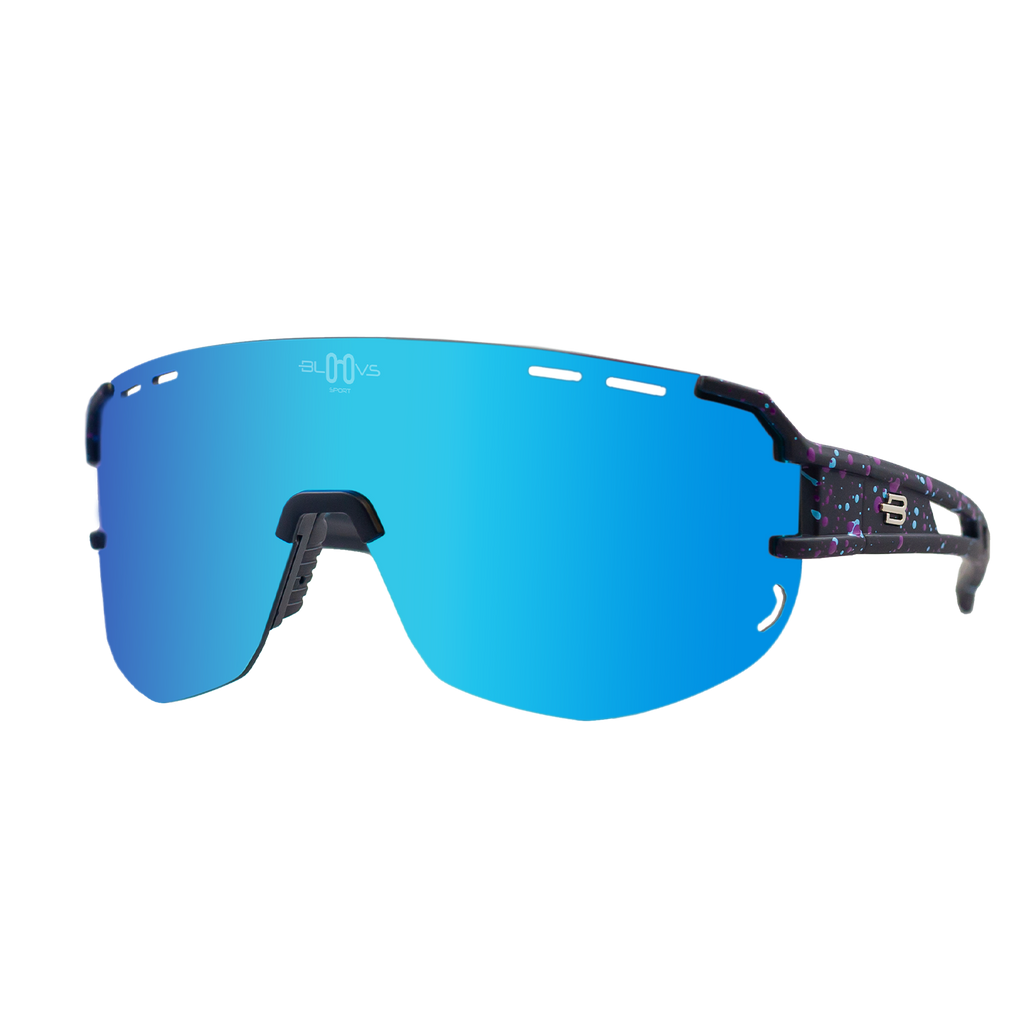 Performance Sport Sunglasses Polarized ITEN BLACK DROP Bloovs Eyewear