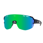 Performance Sport Sunglasses Polarized ITEN MATTE BLACK GREEN Bloovs Eyewear