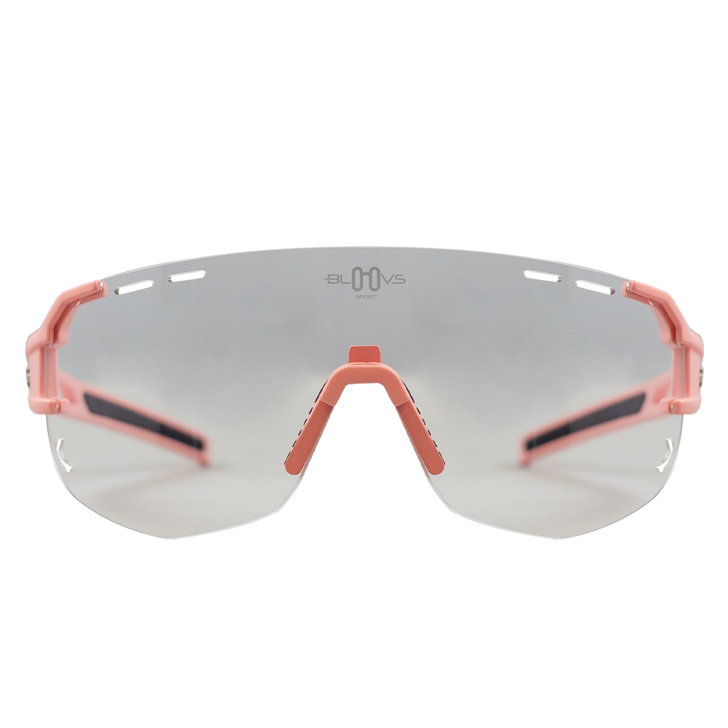Performance Sport Sunglasses Photochromic ITEN MATTE PINK Bloovs Eyewear