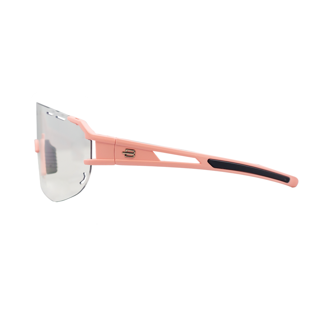 Performance Sport Sunglasses Photochromic ITEN MATTE PINK Bloovs Eyewear
