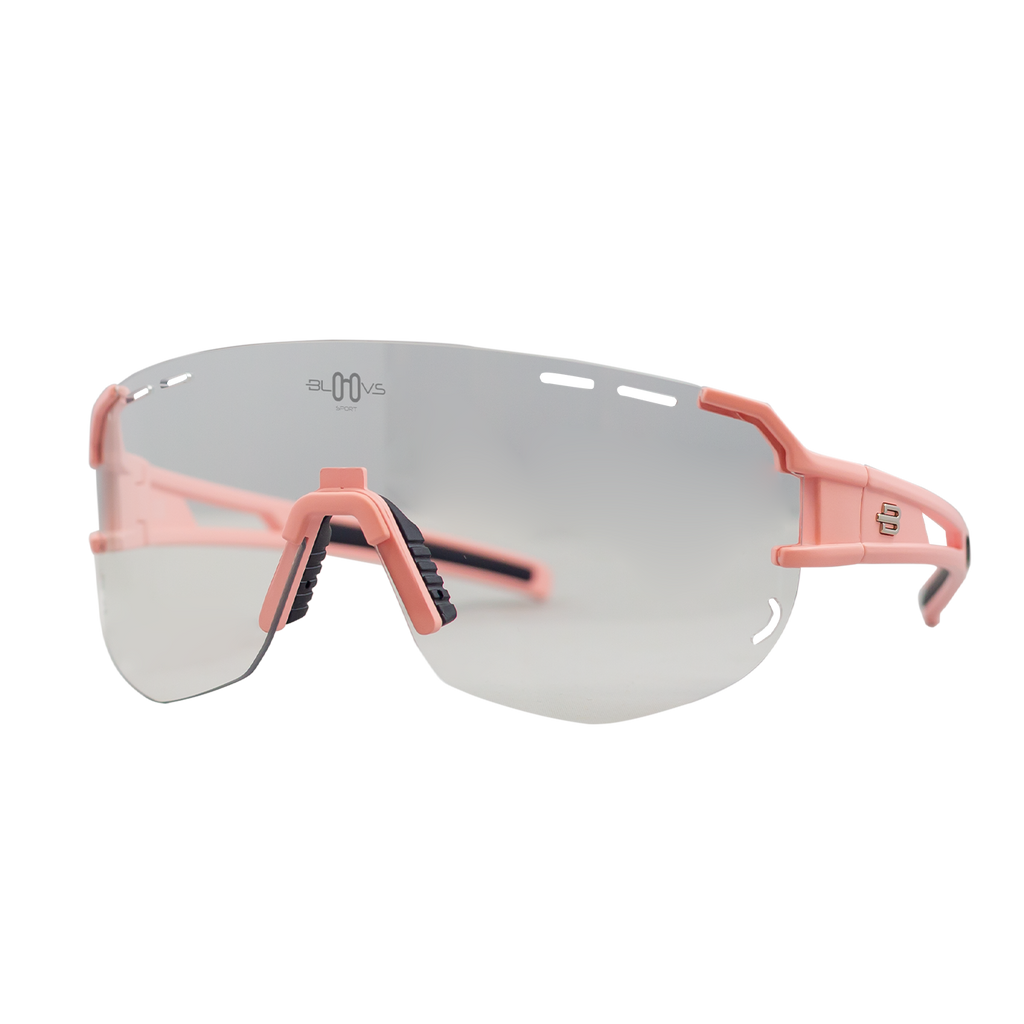 Performance Sport Sunglasses Photochromic ITEN MATTE PINK Bloovs Eyewear