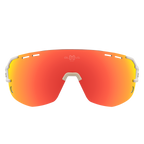 Performance Sport Sunglasses Polarized ITEN MATTE WHITE ORANGE Bloovs Eyewear