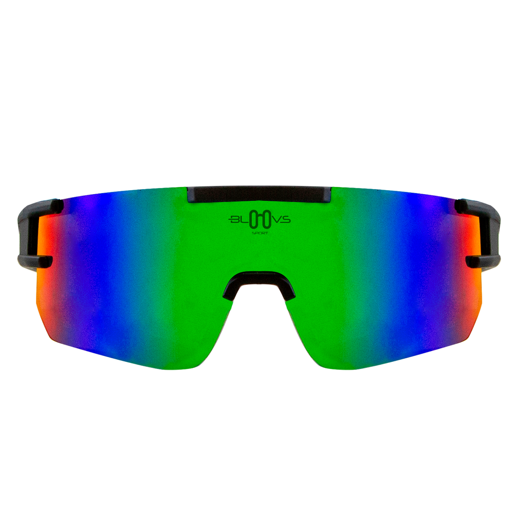 Performance Sport Sunglasses Polarized ZONCOLAN MATTE BLACK GREEN Bloovs Eyewear