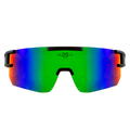 Performance Sport Sunglasses Polarized ZONCOLAN MATTE BLACK GREEN Bloovs Eyewear