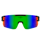Performance Sport Sunglasses Polarized ZONCOLAN MATTE BLACK GREEN Bloovs Eyewear
