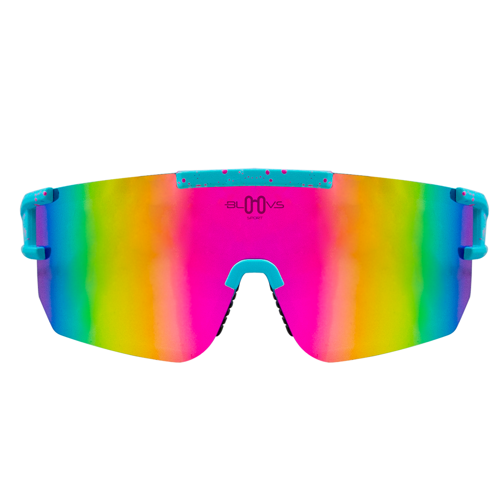 Performance Sport Sunglasses Polarized ZONCOLAN CLEAR BLUE DROP Bloovs Eyewear