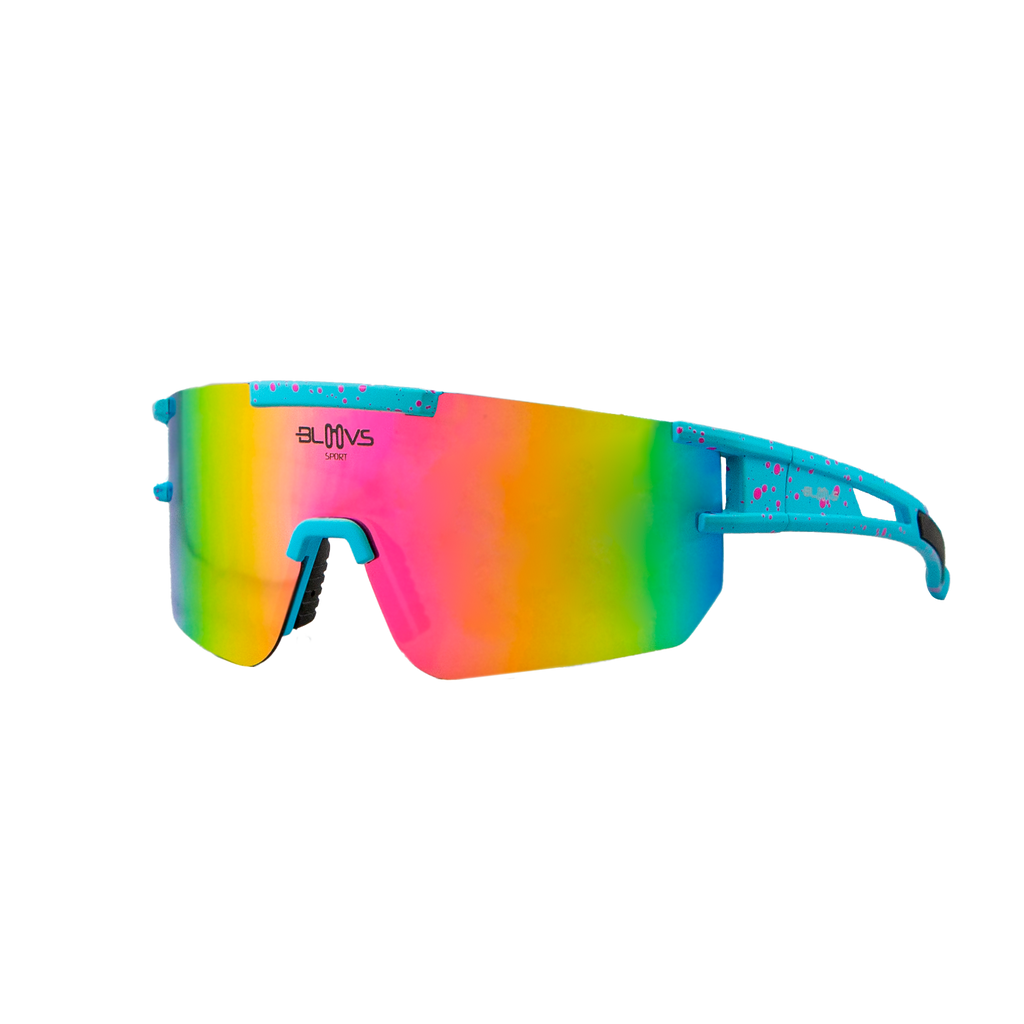 Performance Sport Sunglasses Polarized ZONCOLAN CLEAR BLUE DROP Bloovs Eyewear