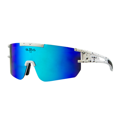 Performance Sport Sunglasses Polarized ZONCOLAN WHITE DROP Bloovs Eyewear