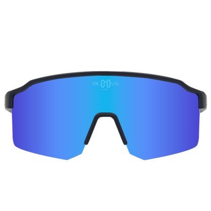 Sport Sunglasses Polarized TAROKO MATTE DARK BLUE Bloovs Eyewear