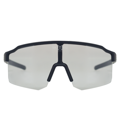 Sport Sunglasses Polarized TAROKO MATTE BLACK photochromic Bloovs Eyewear