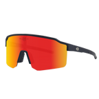 Sport Sunglasses Polarized TAROKO MATTE BLACK RED MIRROR Bloovs Eyewear