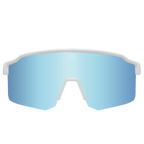 Sport Sunglasses Polarized TAROKO white ICE BLUE Bloovs Eyewear