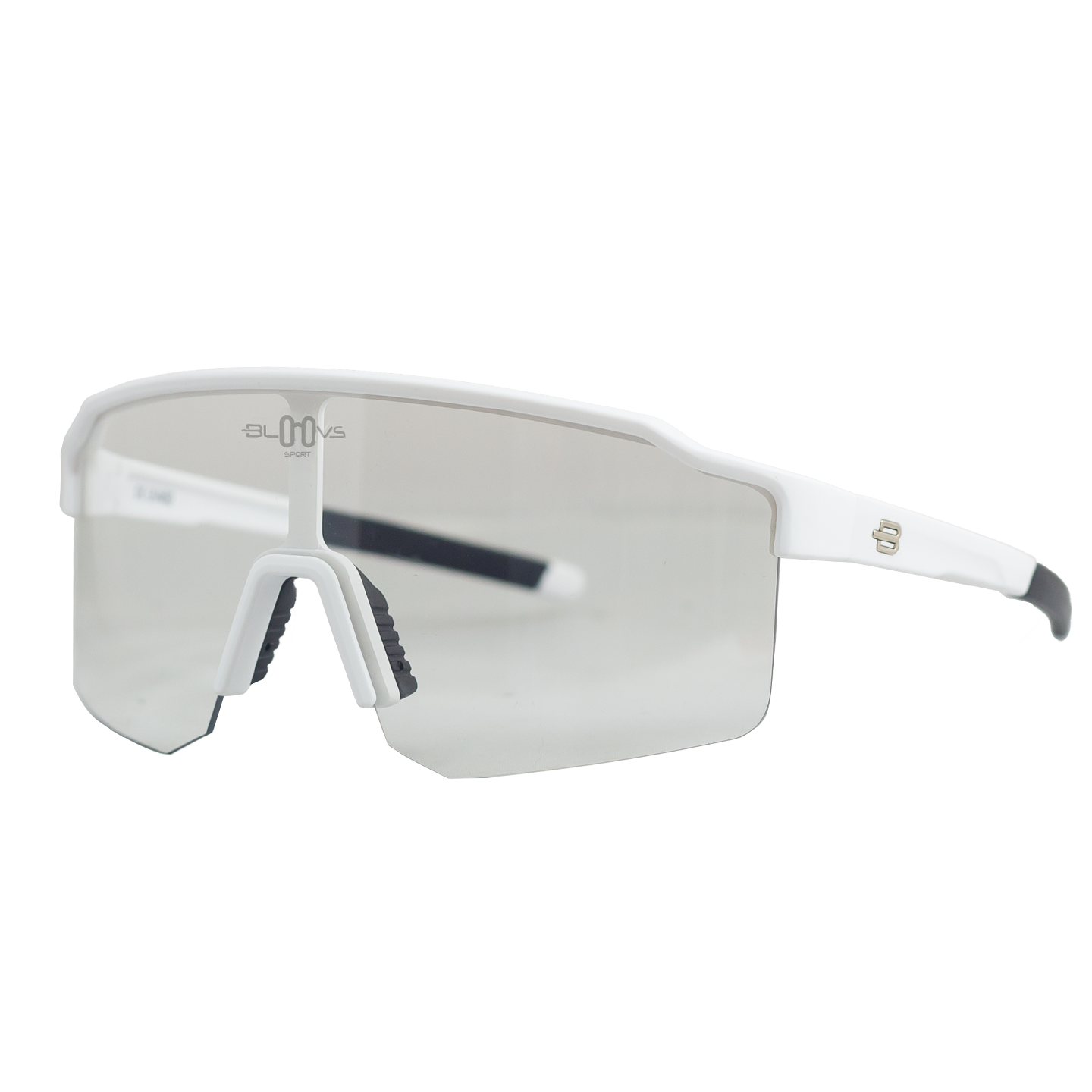Sport Sunglasses Photochromic TAROKO white  Bloovs Eyewear