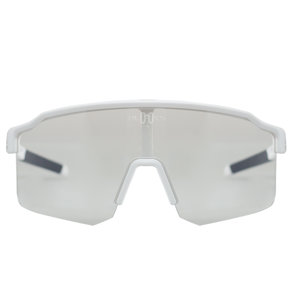 Sport Sunglasses Photochromic TAROKO white  Bloovs Eyewear