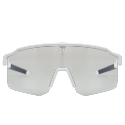 Sport Sunglasses Photochromic TAROKO white  Bloovs Eyewear