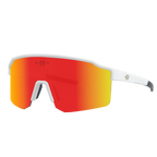 Sport Sunglasses Polarized TAROKO white orange Bloovs Eyewear