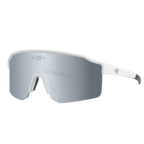 Sport Sunglasses Polarized TAROKO white silver Bloovs Eyewear