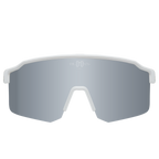 Sport Sunglasses Polarized TAROKO white silver Bloovs Eyewear