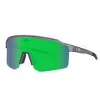 Sport Sunglasses Polarized TAROKO crystal gray GREEN Bloovs Eyewear