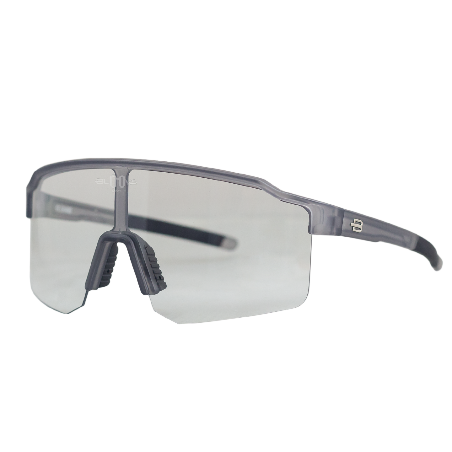 Sport Sunglasses Photochromic TAROKO crystal gray  Bloovs 