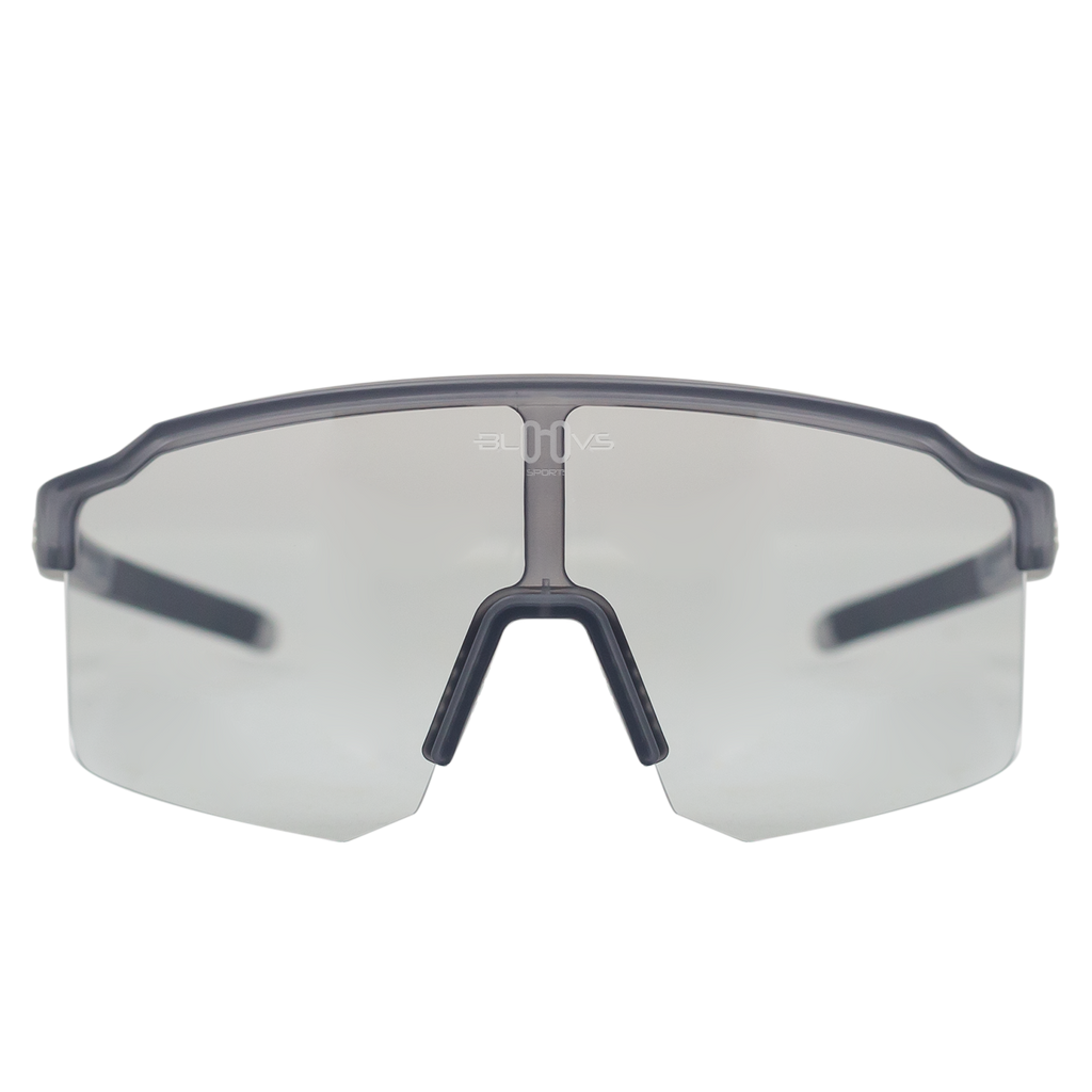 Sport Sunglasses Photochromic TAROKO crystal gray  Bloovs Eyewear