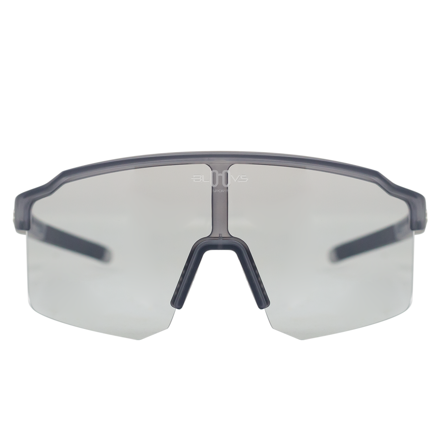 Sport Sunglasses Photochromic TAROKO crystal gray  Bloovs Eyewear