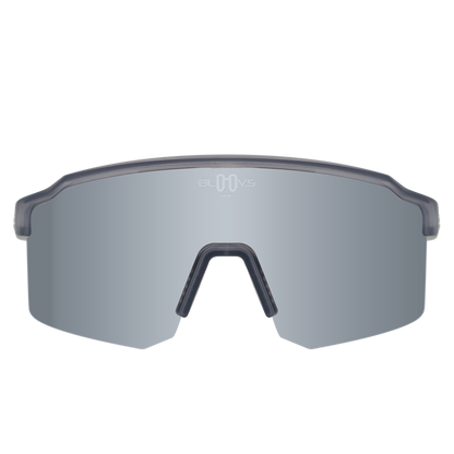 Sport Sunglasses Polarized TAROKO crystal gray SILVER Bloovs Eyewear