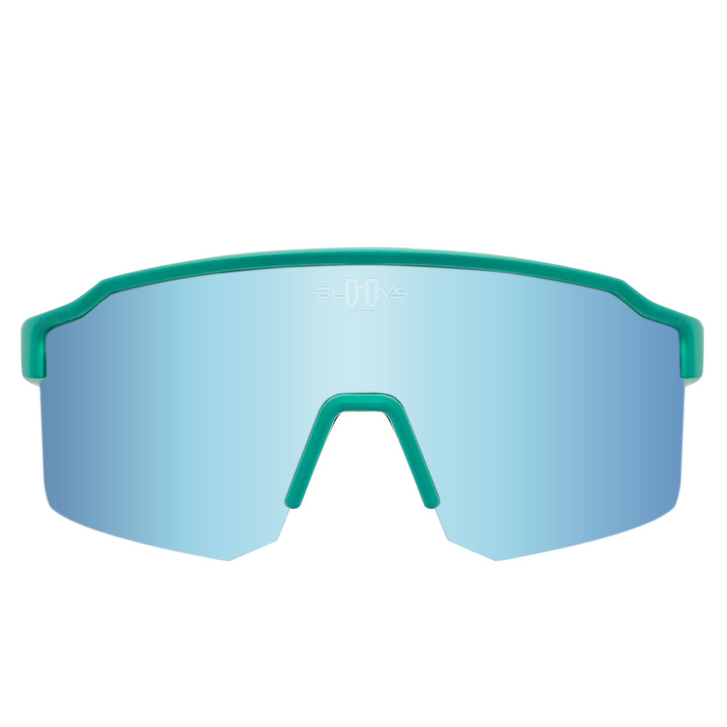 Sport Sunglasses Polarized TAROKO low green ICE BLUE Bloovs 