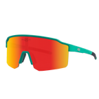 Sport Sunglasses Polarized TAROKO crystal low green red Bloovs 