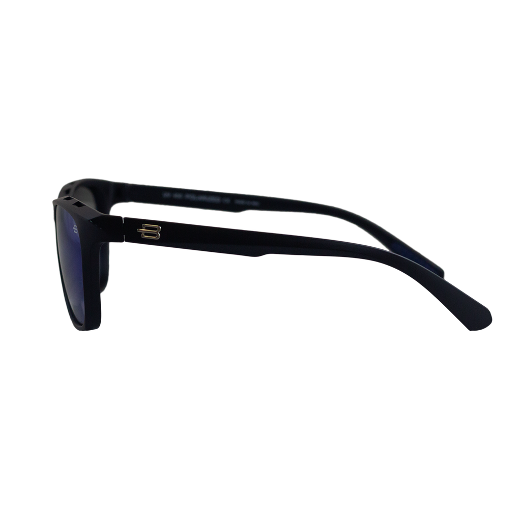 TOKIO MATTE BLACK DARK BLUE POLARIZED