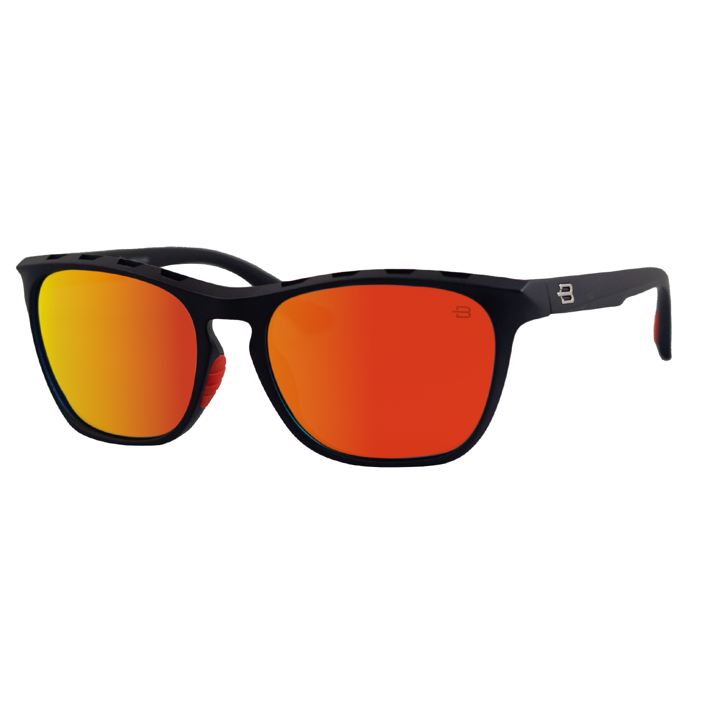 TOKIO MATTE BLACK ORANGE POLARIZED