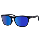 TOKIO MATTE BLACK DARK BLUE POLARIZED